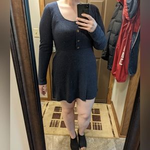Navy Mini Dress L